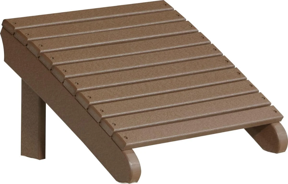 Chestnut Brown Rockaway Adirondack Footrest