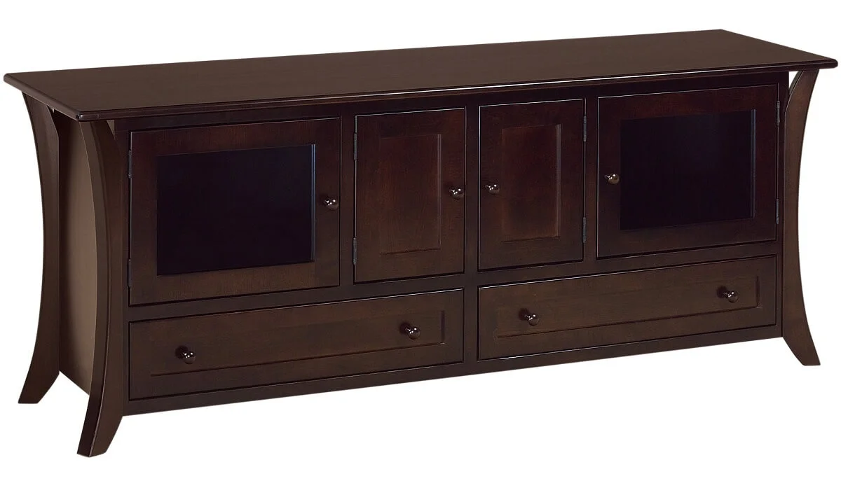Rockefeller 4-Door Media Stand