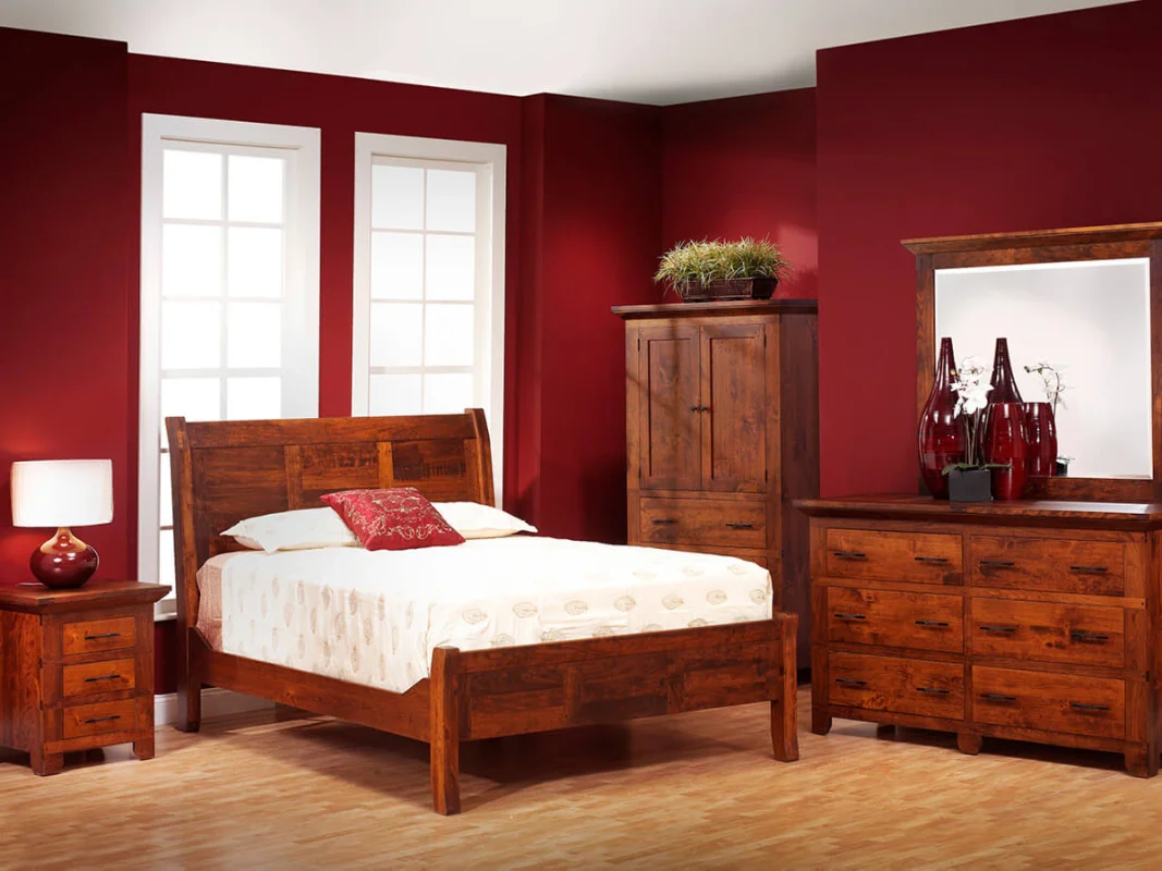 Roswell Rustic Bedroom Furniture Set