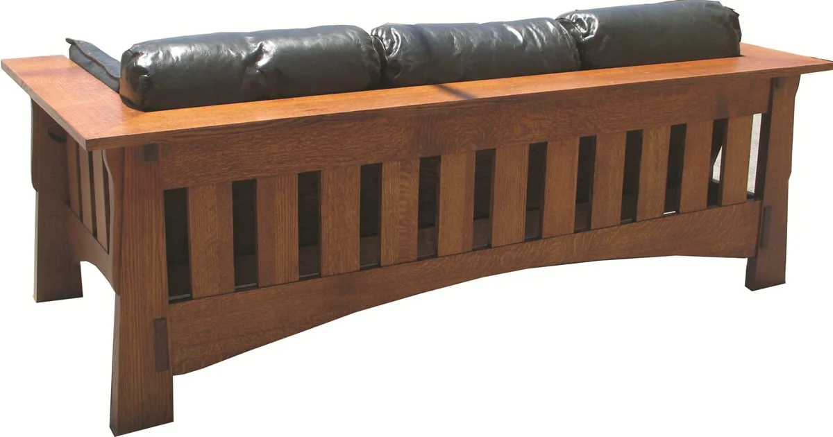 Mission Style Couch