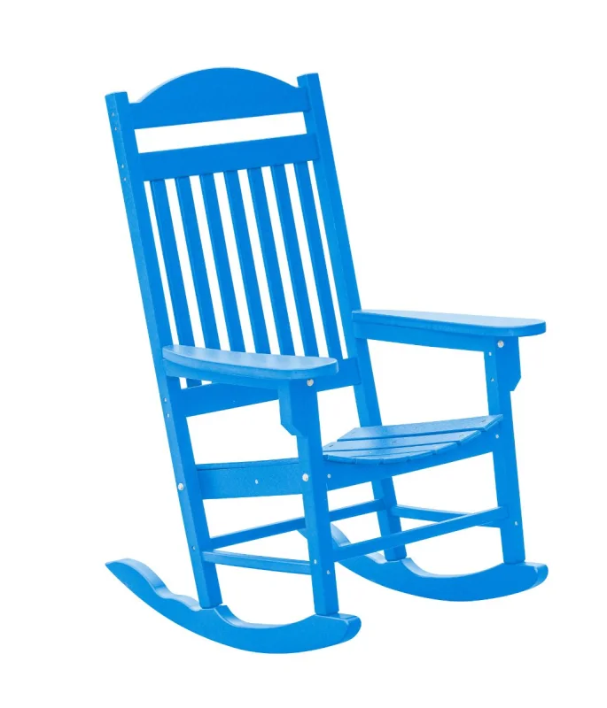 Blue Santorini Outdoor Rocker