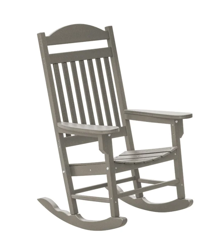 Light Gray Santorini Outdoor Rocker