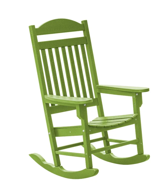 Lime Green Santorini Outdoor Rocker