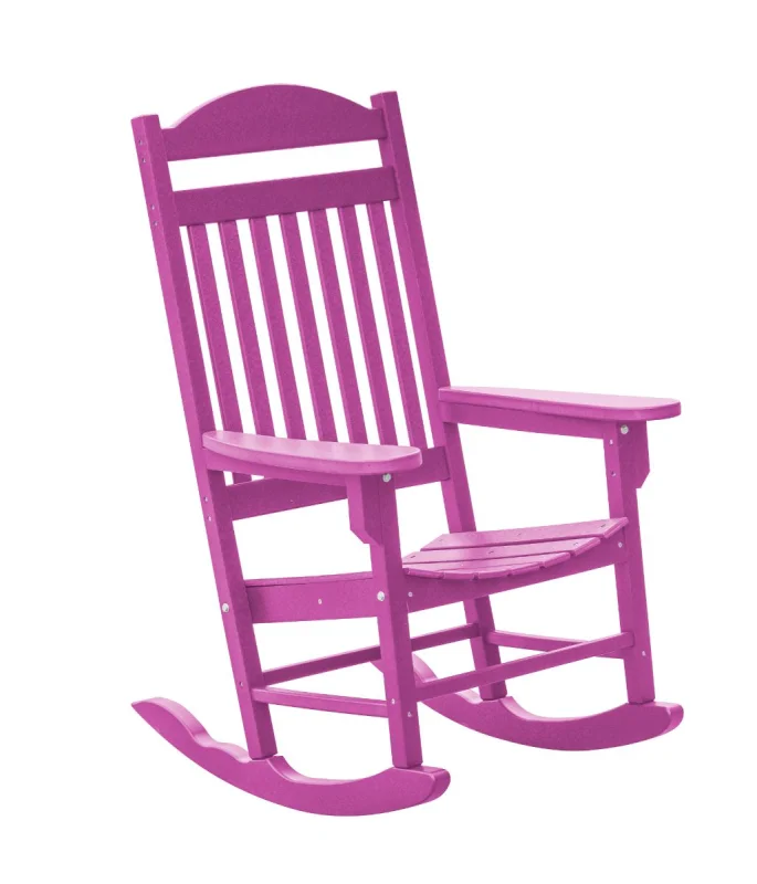 Purple Santorini Outdoor Rocker