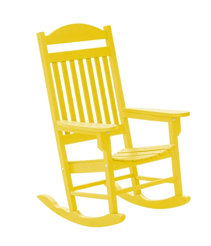 Lemon Yellow Santorini Outdoor Rocker