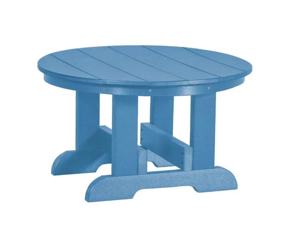 Powder Blue Sidra Outdoor Conversation Table
