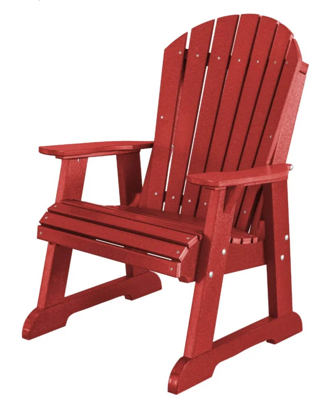 Cardinal Red Sidra Adirondack Dining Chair
