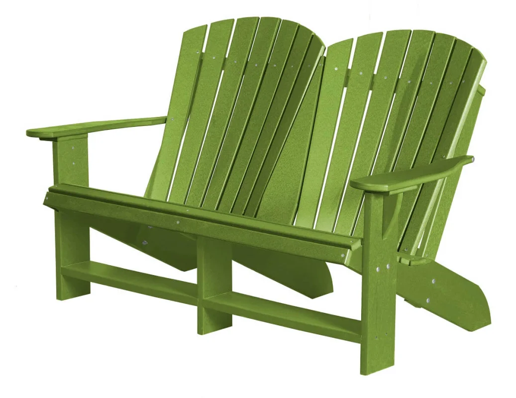 Lime Green Sidra Double Adirondack