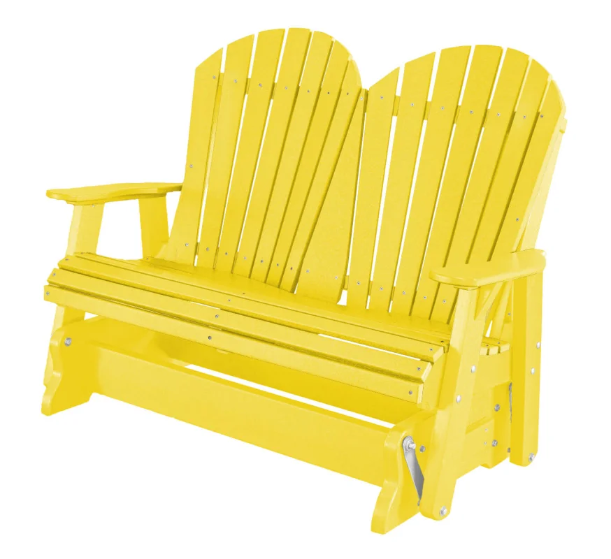 Lemon Yellow Sidra Outdoor Double Glider