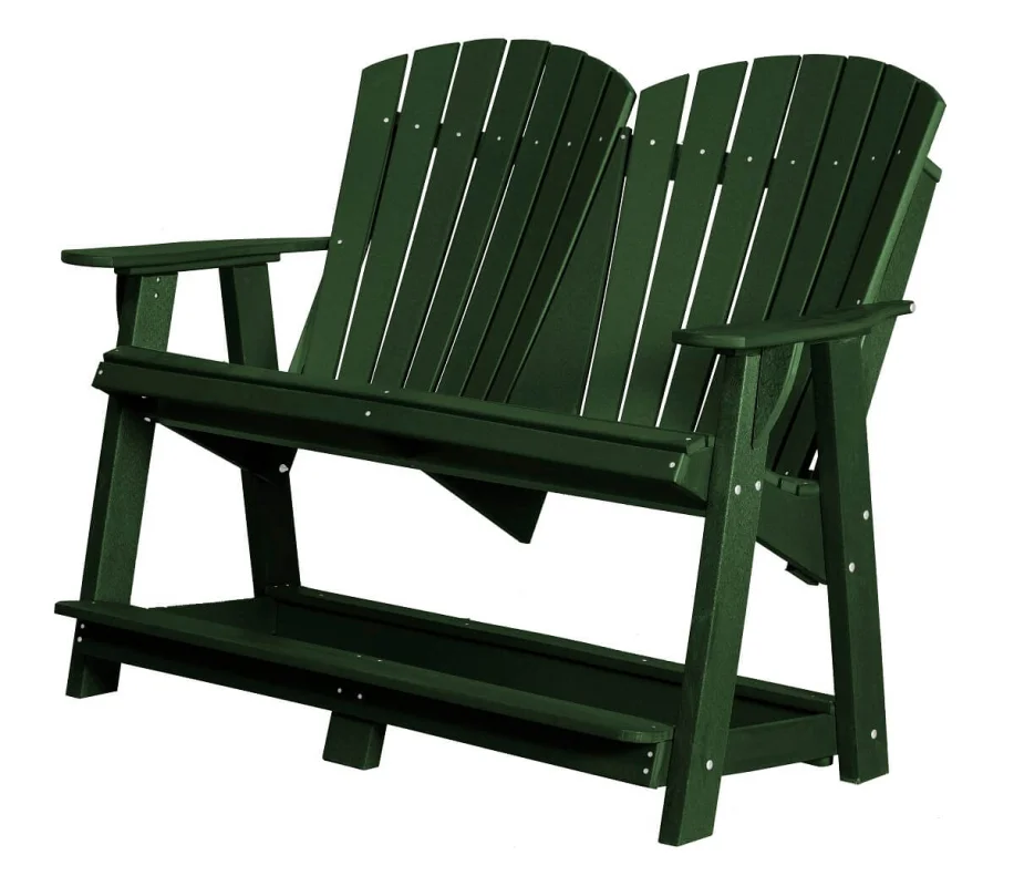 Turf Green Sidra Double High Adirondack