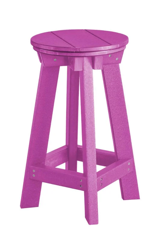 Purple Sidra Outdoor Bar Stool