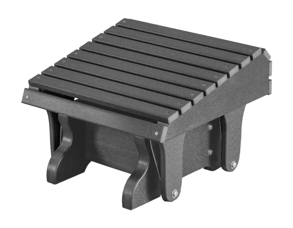 Dark Gray Sidra Outdoor Gliding Footrest