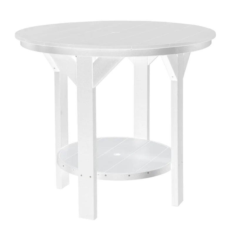 White Sidra Outdoor Pub Table