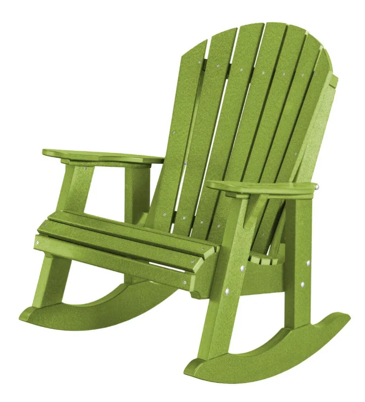 Lime Green Sidra Adirondack Rocker