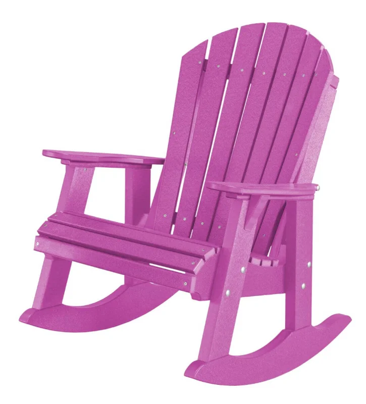 Purple Sidra Adirondack Rocker