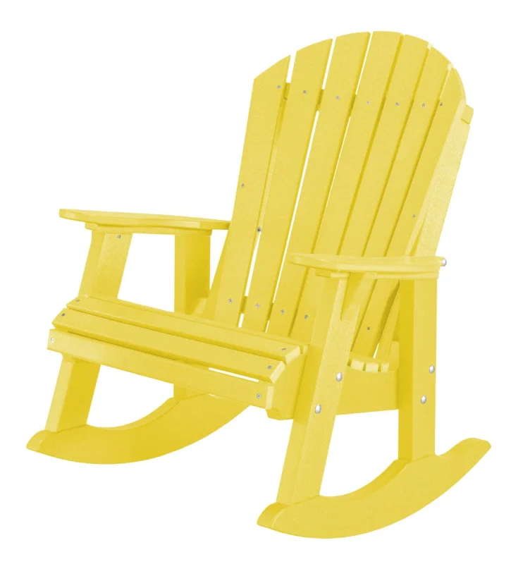 Lemon Yellow Sidra Adirondack Rocker
