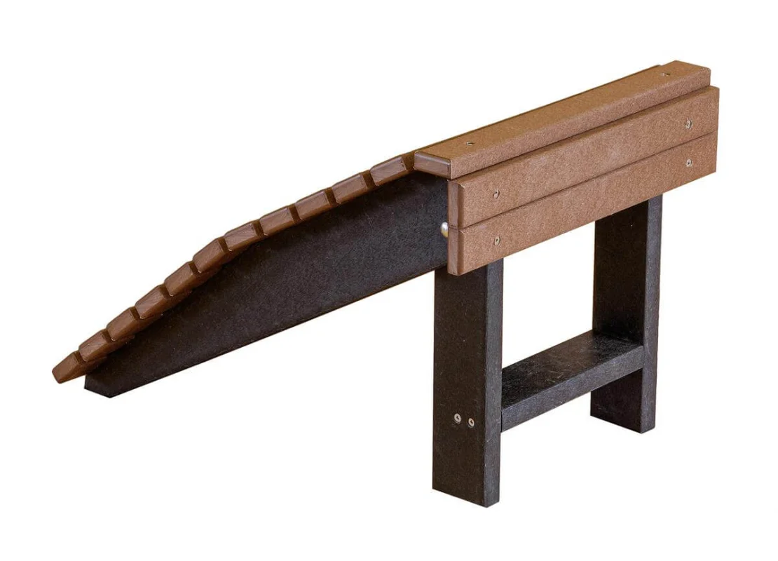 Sidra Outdoor Folding Footstool - Back
