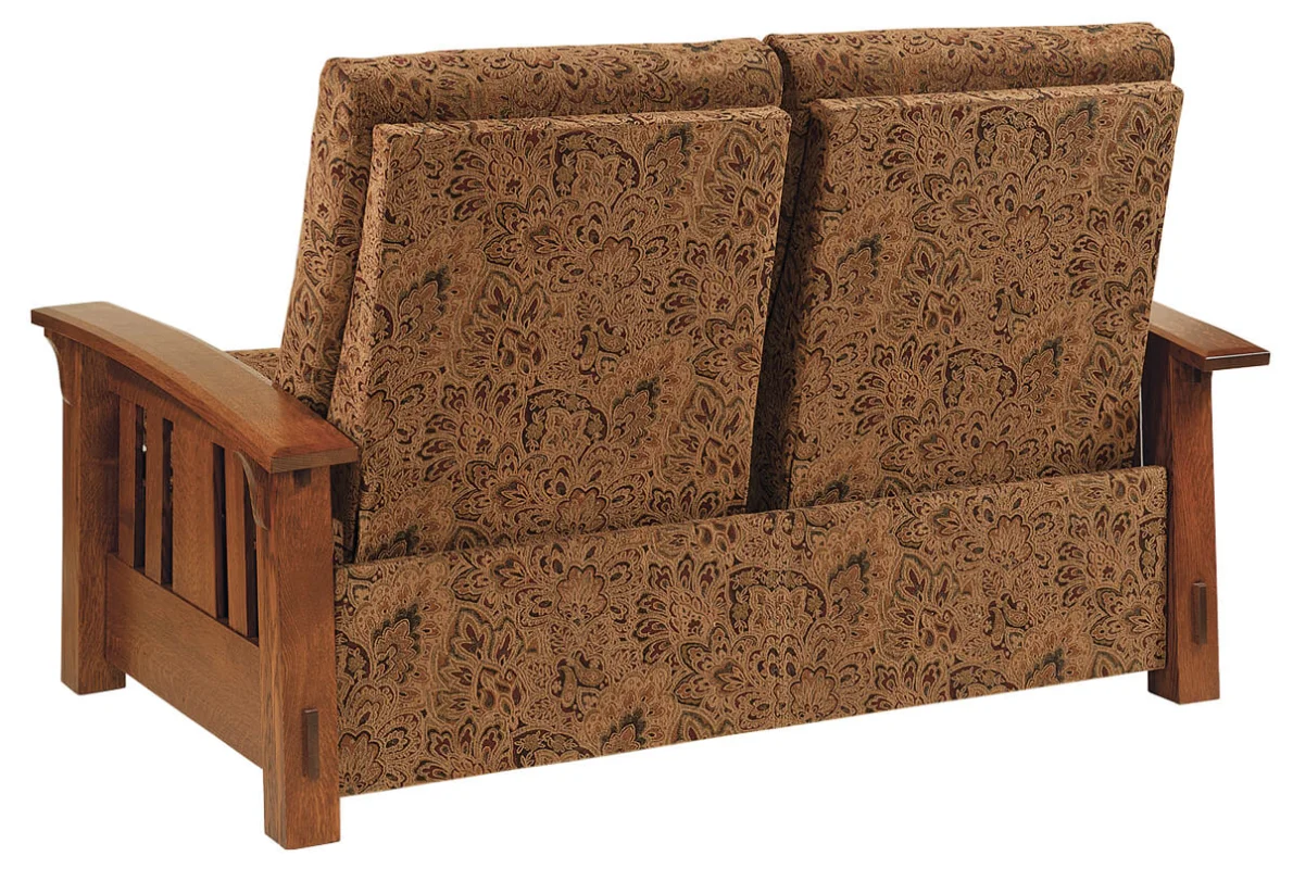 Amish Made Fabric Love Seat