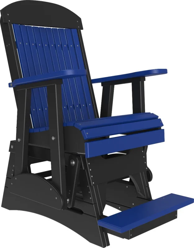 Blue and Black Stockton Balcony Glider