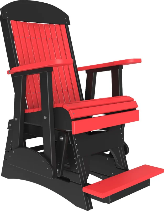 Red and Black Stockton Balcony Glider