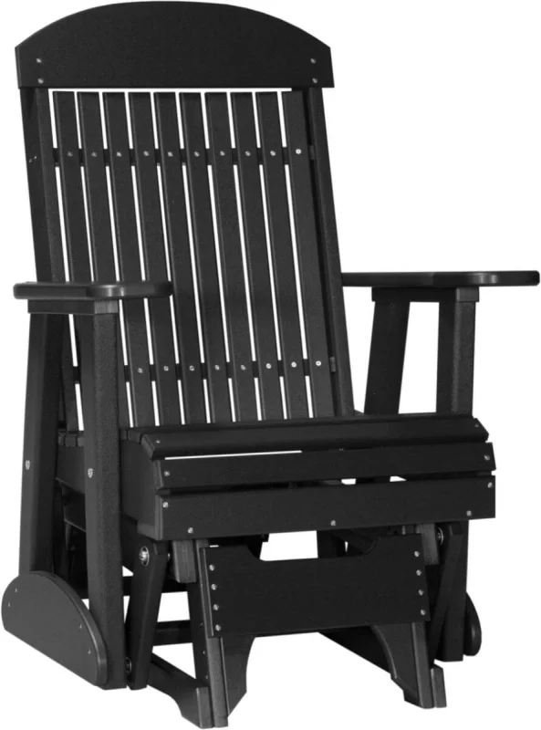 Black Stockton Outdoor Glider