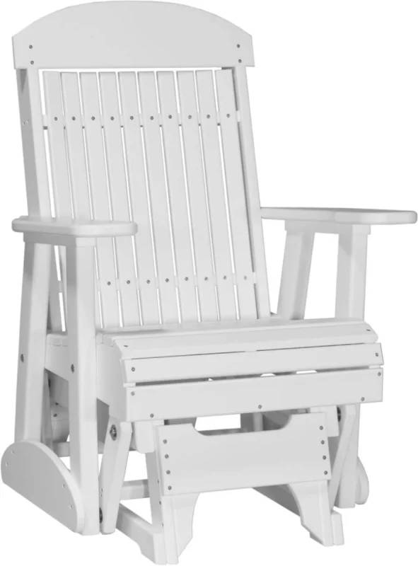 White Stockton Outdoor Glider