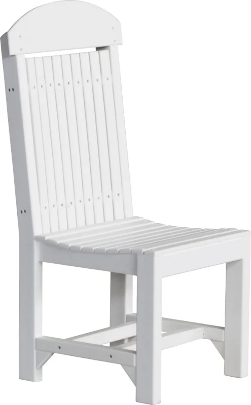 White Stockton Outdoor Dining Chair