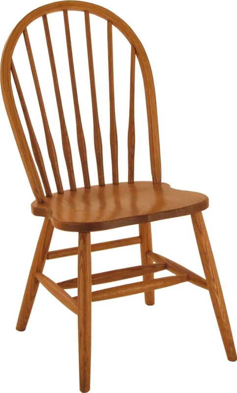Oak Bow Back Chair