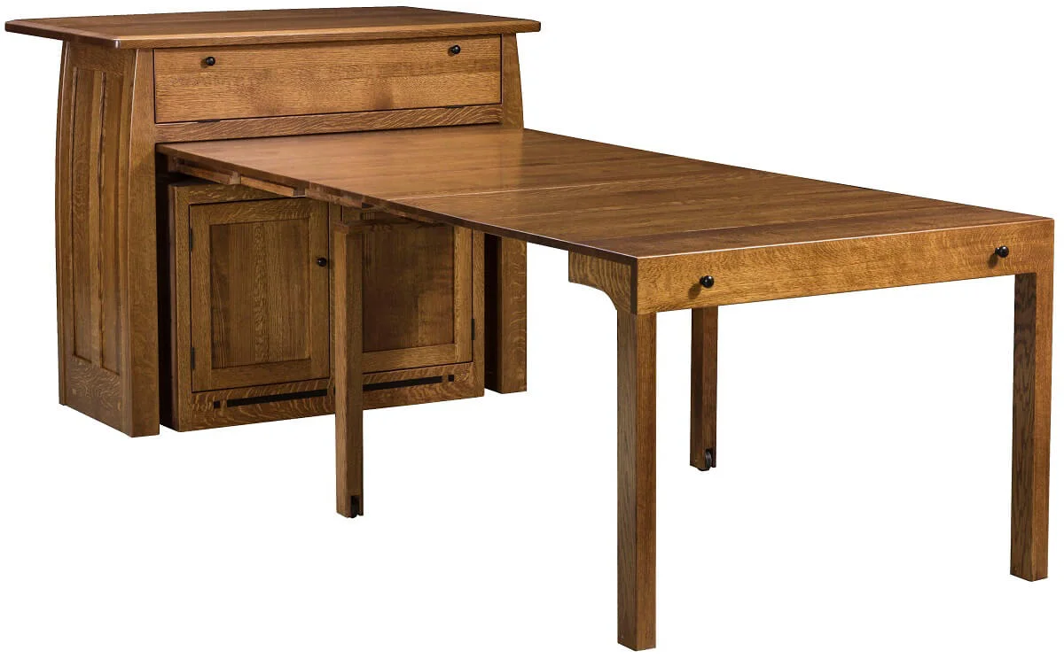 Tabbs Creek Island Pull Out Table Extended