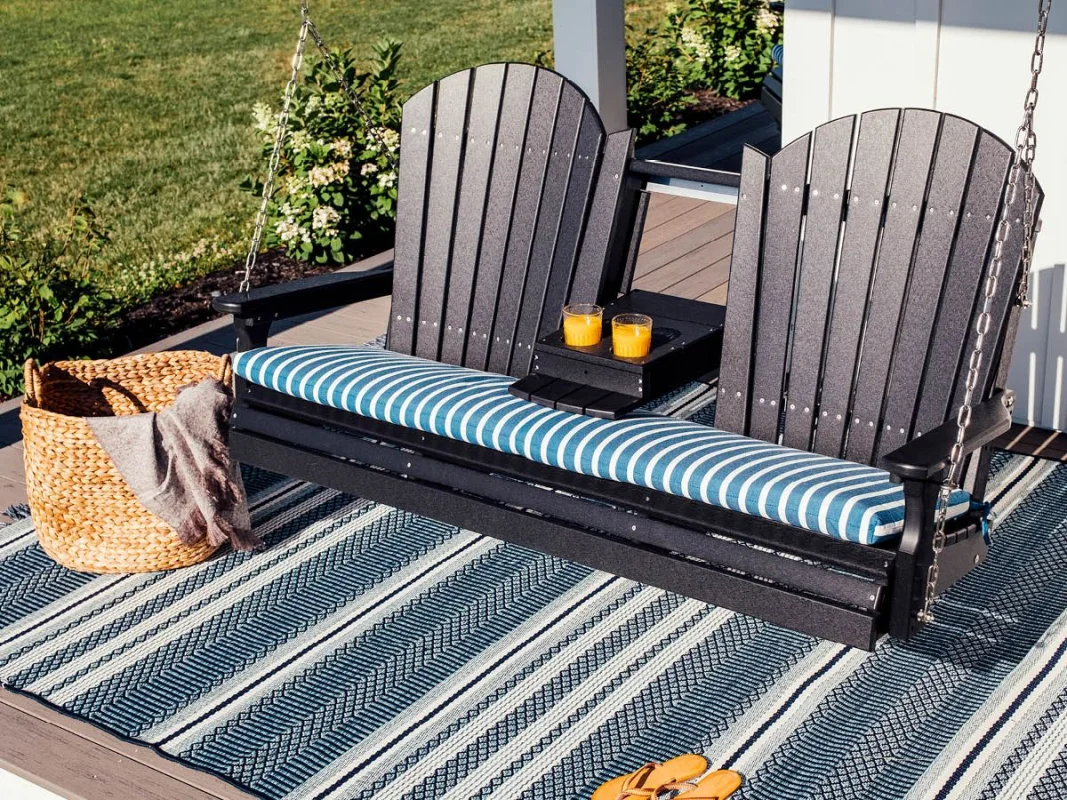 Tahiti Adirondack Porch Swing