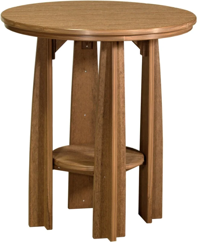 Antique Mahogany Tahiti Balcony Table