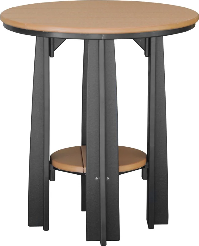 Cedar and Black Tahiti Balcony Table