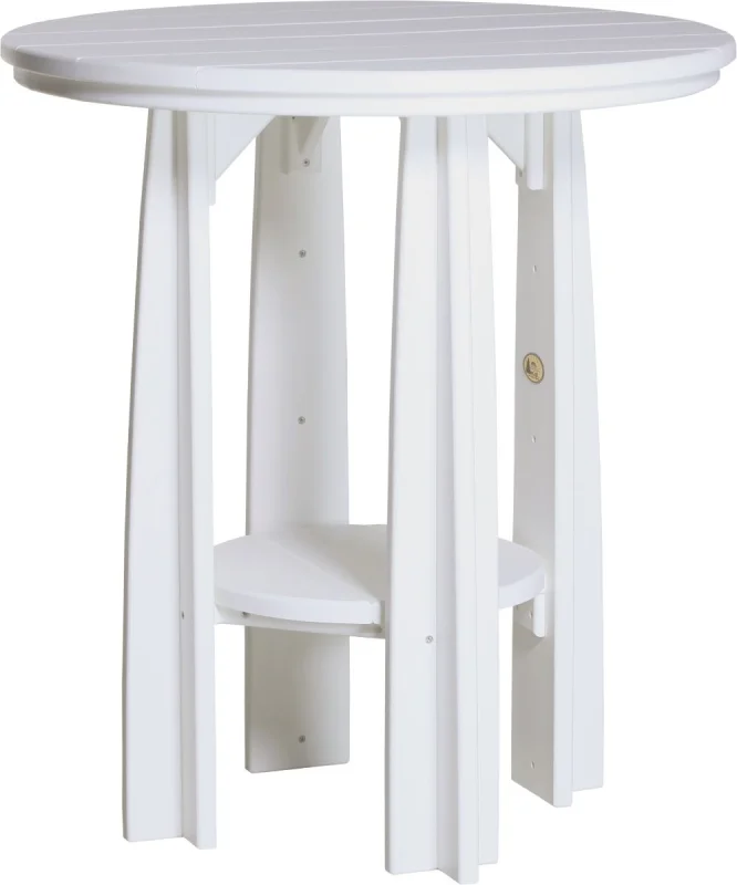 White Tahiti Balcony Table