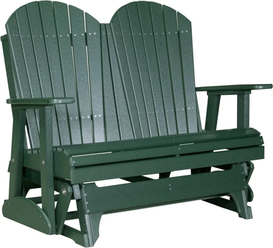 Green Tahiti Loveseat Patio Glider