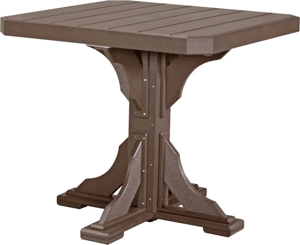 Chestnut Brown Tahiti Outdoor Bar Table