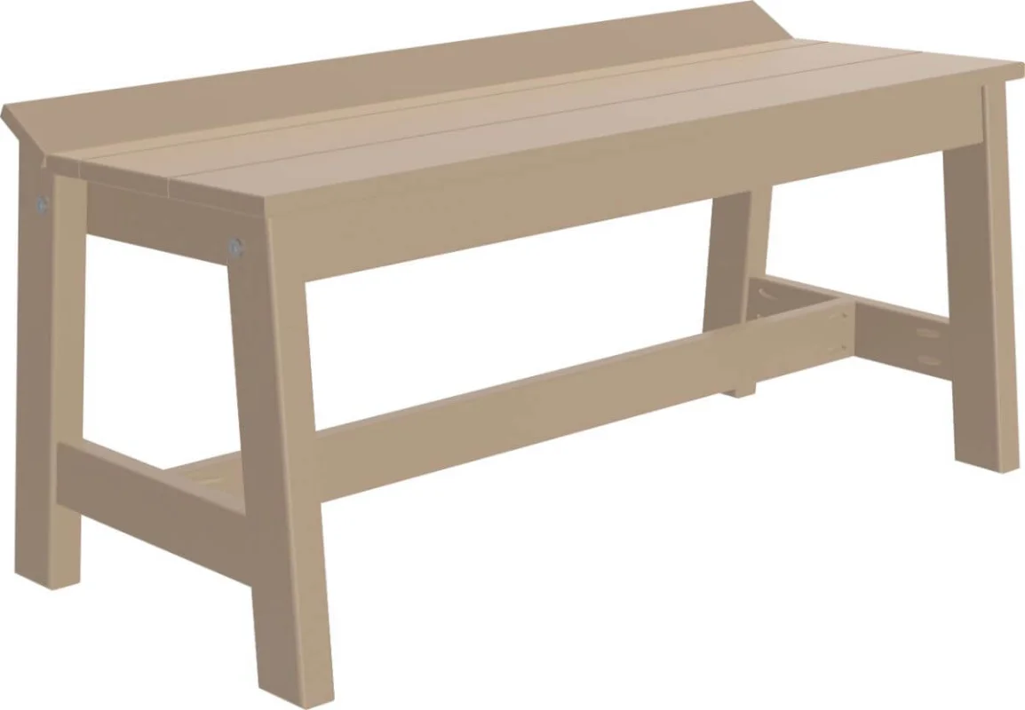 Weatherwood Stockton Outdoor Dining Bench