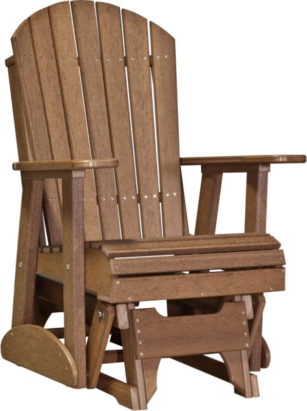 Antique Mahogany Tahiti Outdoor Glider
