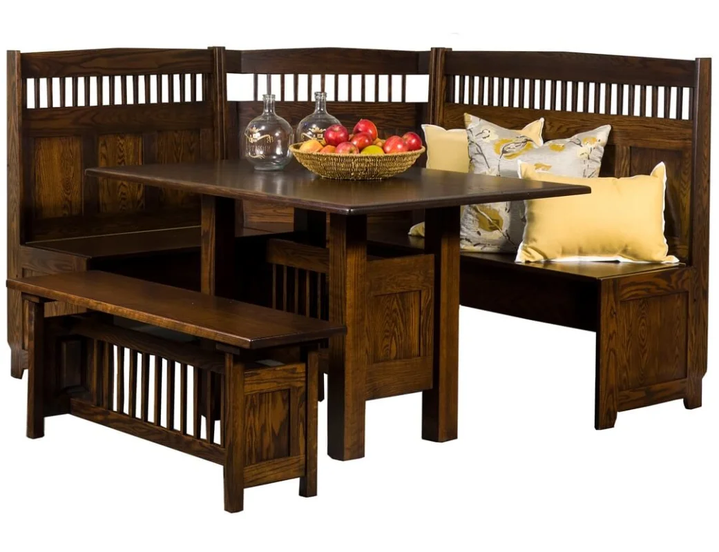Tomas Mission Corner Dining Set