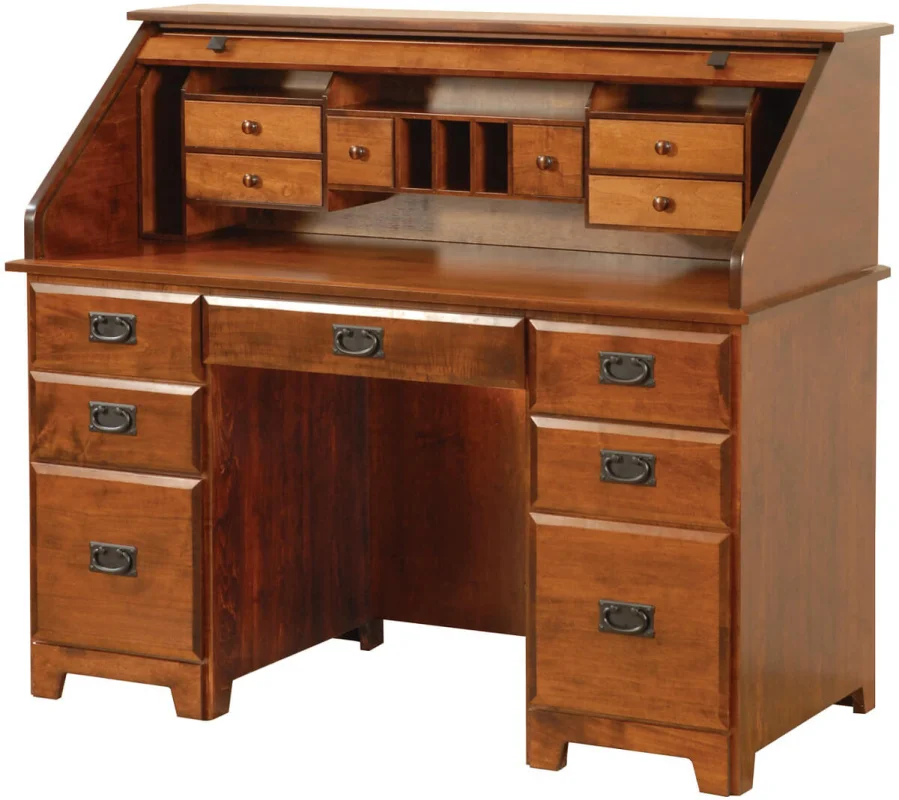Transcriptionist's Roll Top Desk