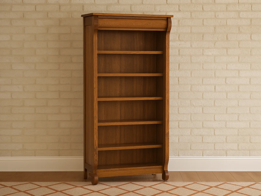 Wyndlot Sleigh Large Bookcase
