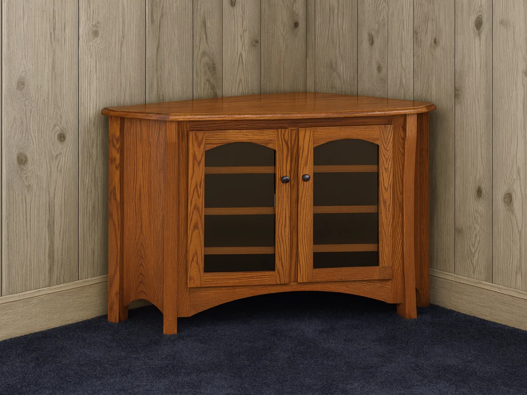 Yutan Corner TV Cabinet