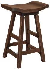 Lennox Swivel Saddle Stool