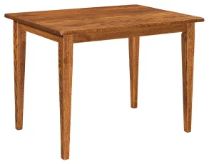 Narrow Oak Dining Table photo - long and skinny