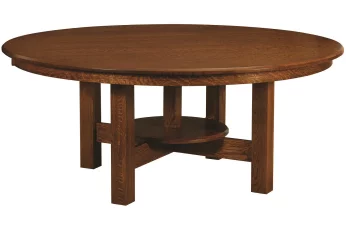 Santiago Round Trestle Table