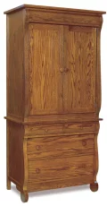 Victoria Sleigh Clothing Armoire