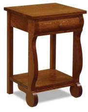 Victoria Sleigh Open Nightstand