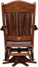 Oak Swivel Glider Back