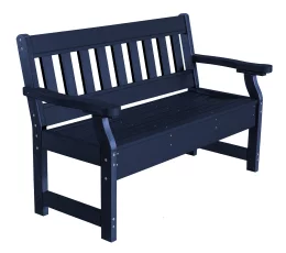 Patriot Blue Aden Garden Bench