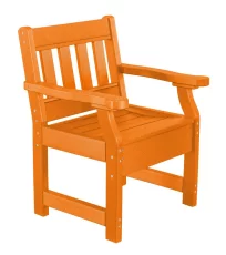 Bright Orange Aden Patio Chair