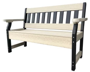 Two Tone Garden Bench